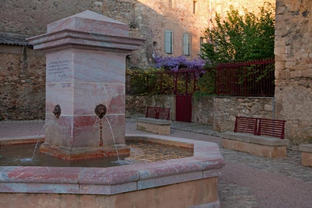 Logis Hotel - Restaurant La Marbrerie Caunes-Minervois Екстер'єр фото