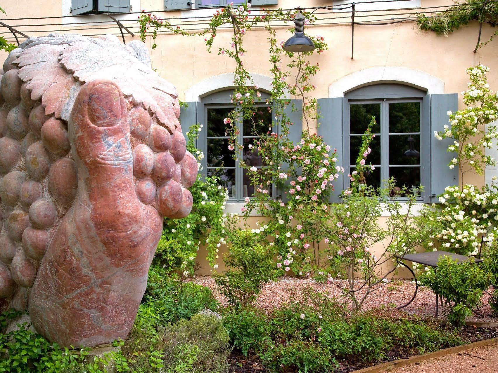 Logis Hotel - Restaurant La Marbrerie Caunes-Minervois Екстер'єр фото